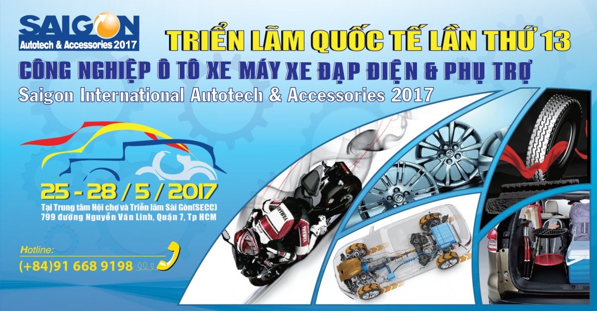 SAIGON INTERNATIONAL AUTOTECH & ACCESSORIES SHOW 2017