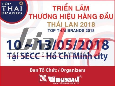 Triển lãm Thương hiệu hàng đầu Thái Lan 2018