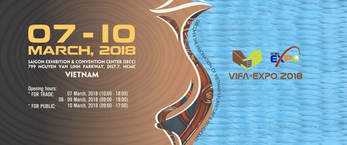 Hội chợ quốc tế đồ gỗ và thủ công mỹ nghệ Việt Nam 2018 – VIFA 2018