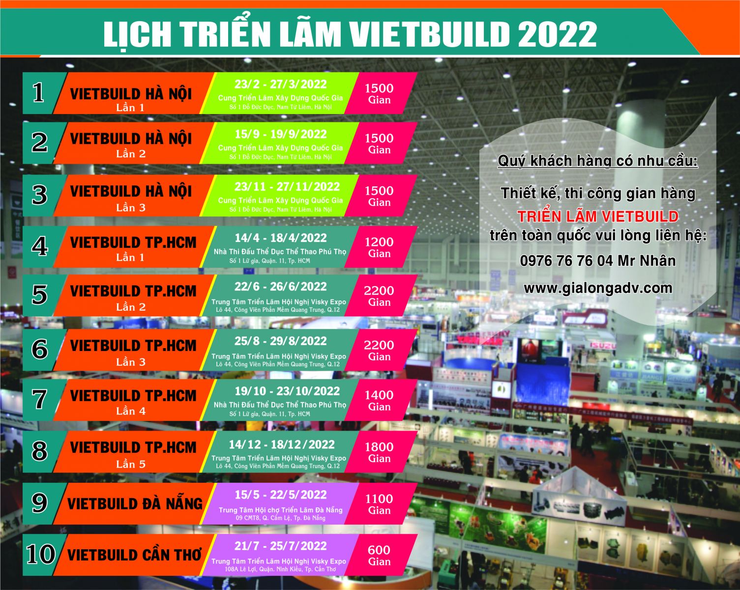 triễn lãm vietbuild