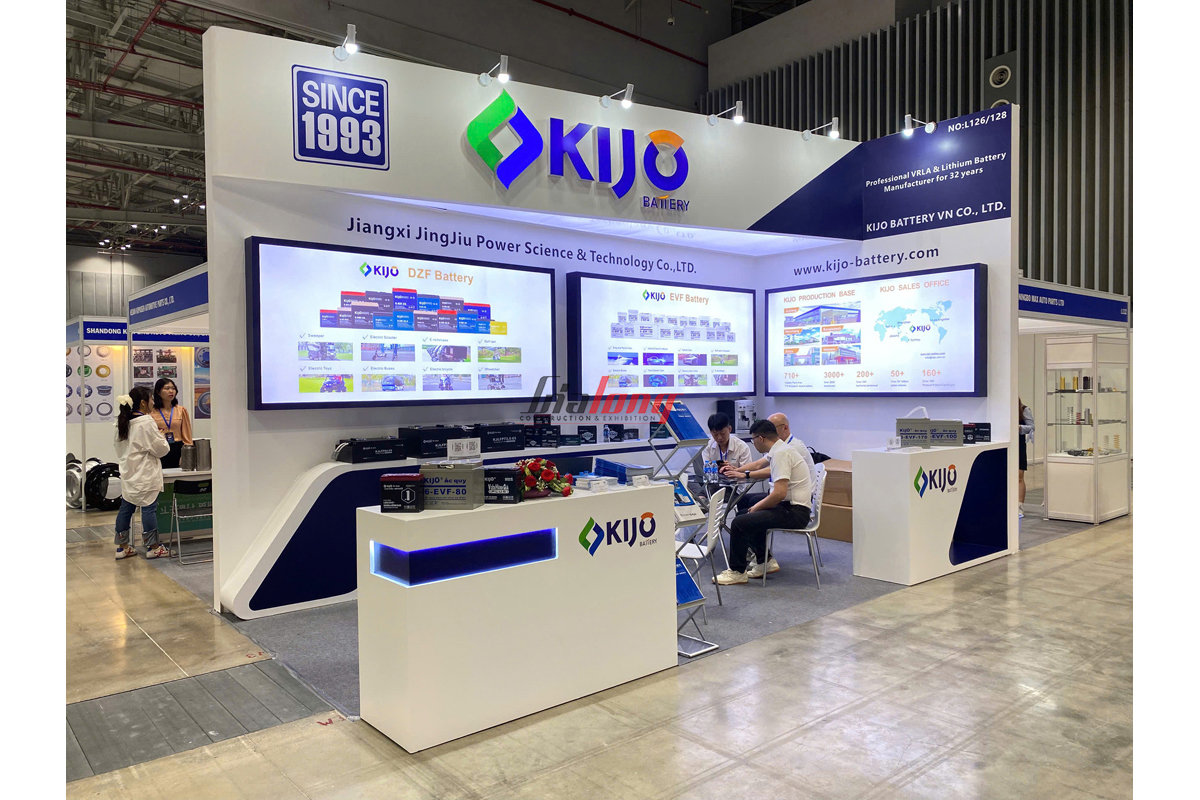 AUTOTECH & ACCESSORIES SHOW 2025 – Booth Construction Completed for Kijo