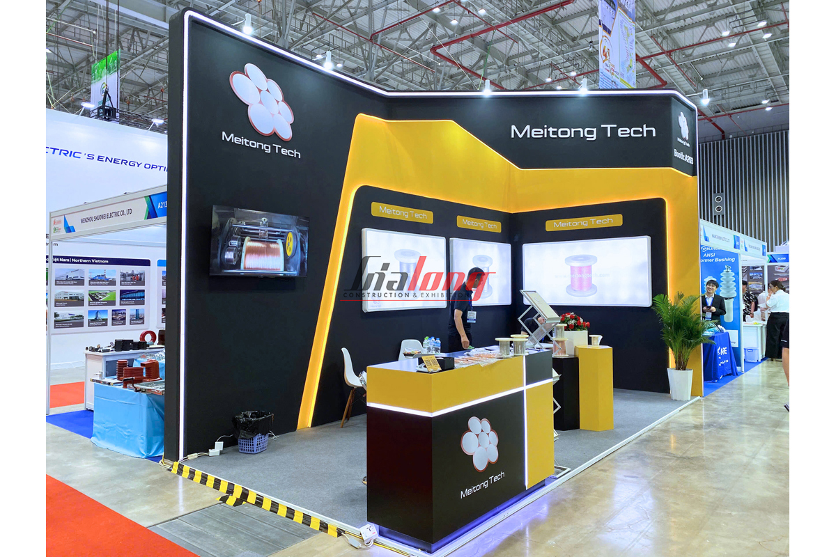 Vietnam Ete & Greenergy Expo 2025 - Hoàn thành thiết kế và thi công cụm gian hàng Meitong Tech, Z43