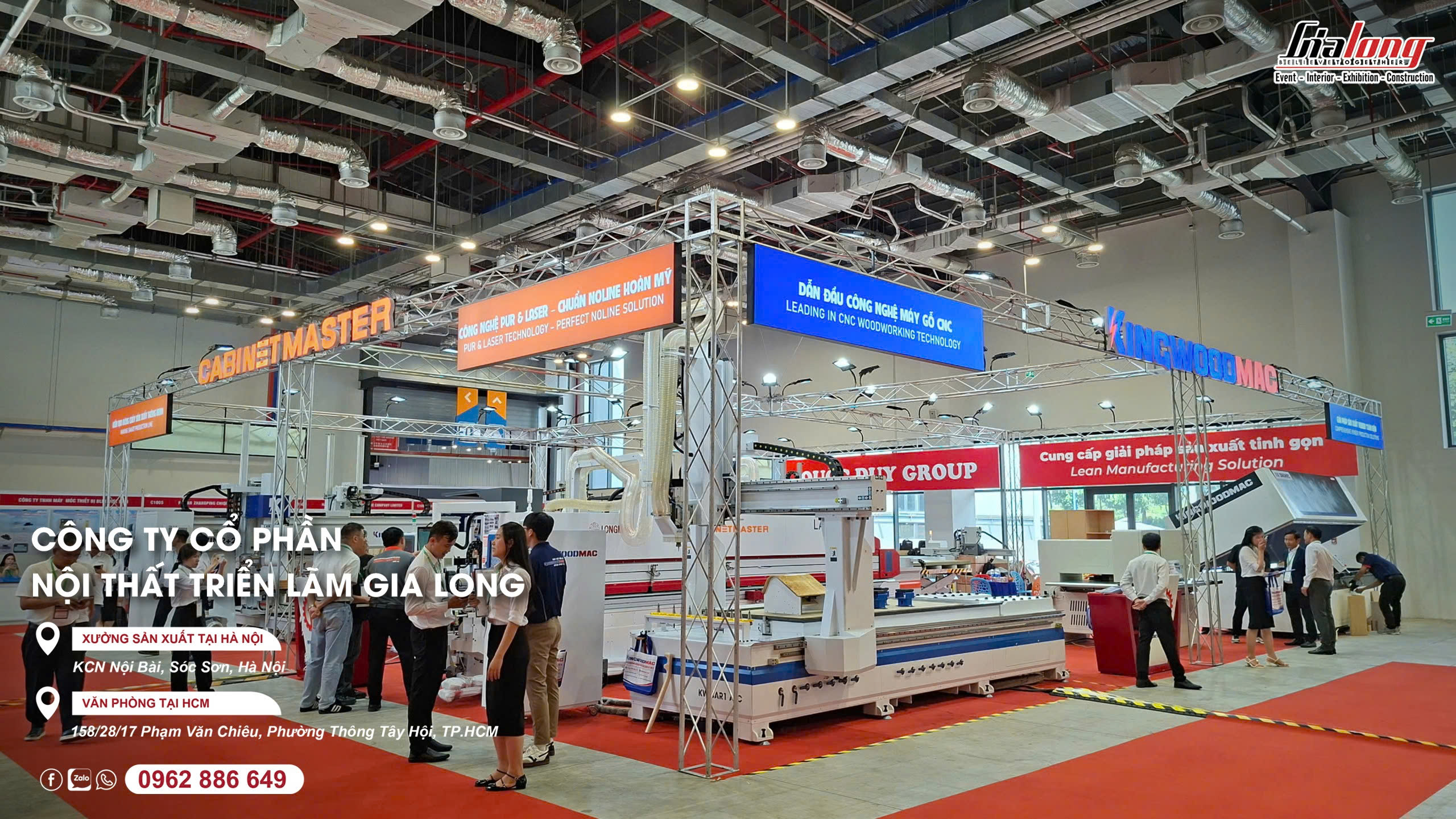 SFS Vietnam 2026 - Gia Long completes the design and construction of Quoc Duy's booth (255m2).
