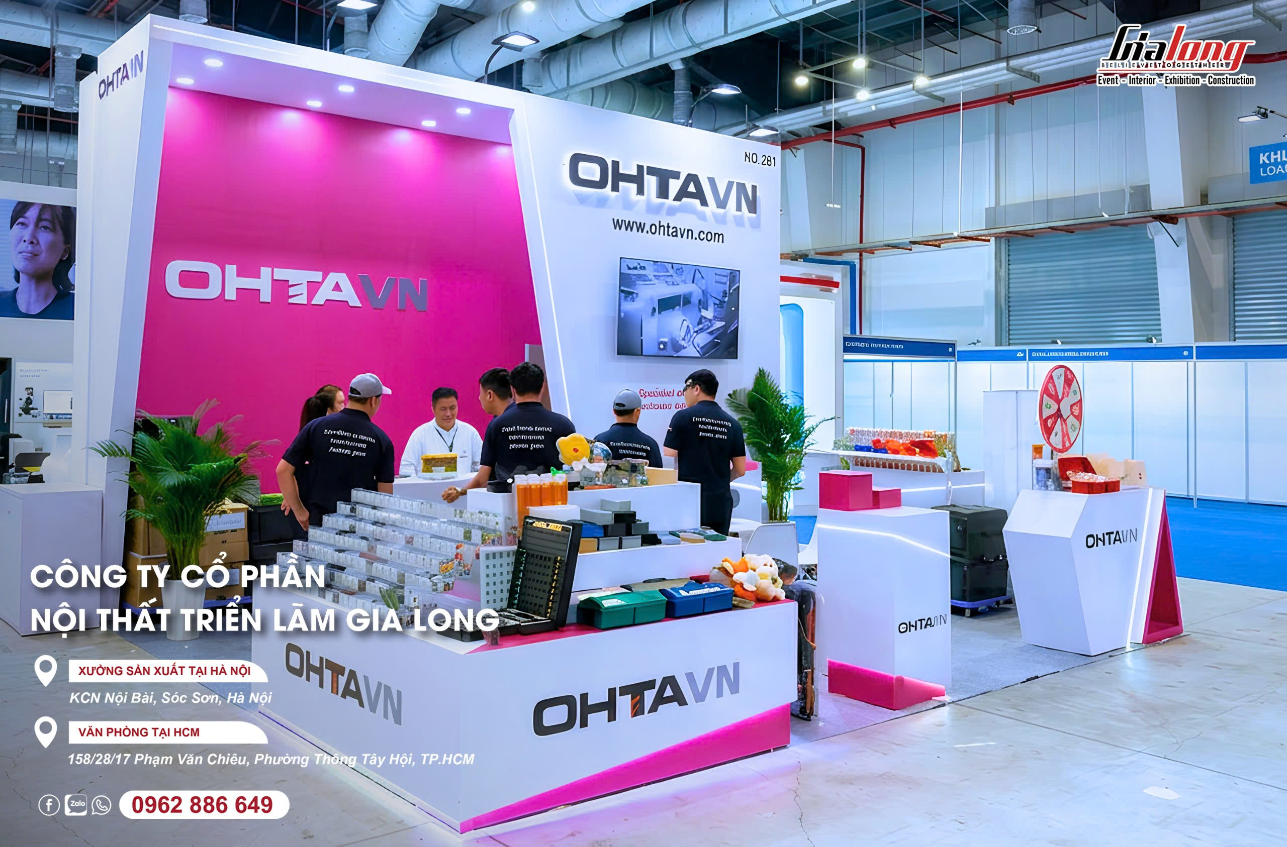 VIMF Binh Duong 2026 - Design and Turnkey Construction of OHTA Booth