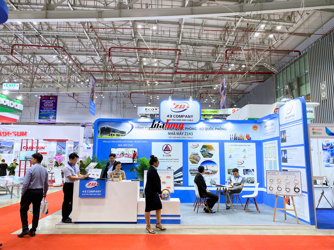 Vietnam Ete & Greenergy Expo 2025 - Hoàn thành thiết kế và thi công cụm gian hàng Meitong Tech, Z43