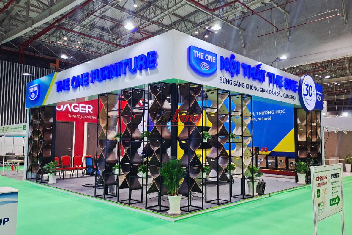 VIFA ASEAN 2025 - Hoàn thiện thiết kế thi công gian hàng Nội thất The One