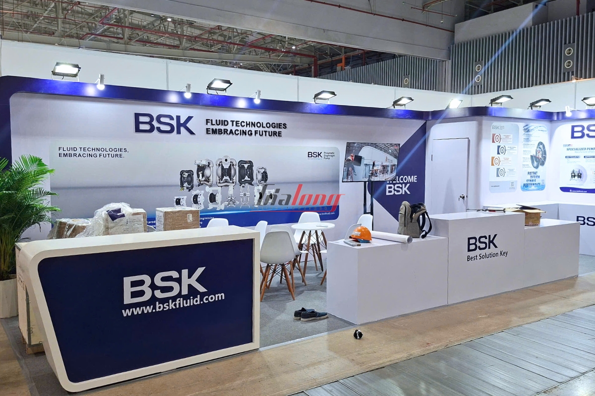 Vietwater 2025 - BSK展台设计搭建完成
