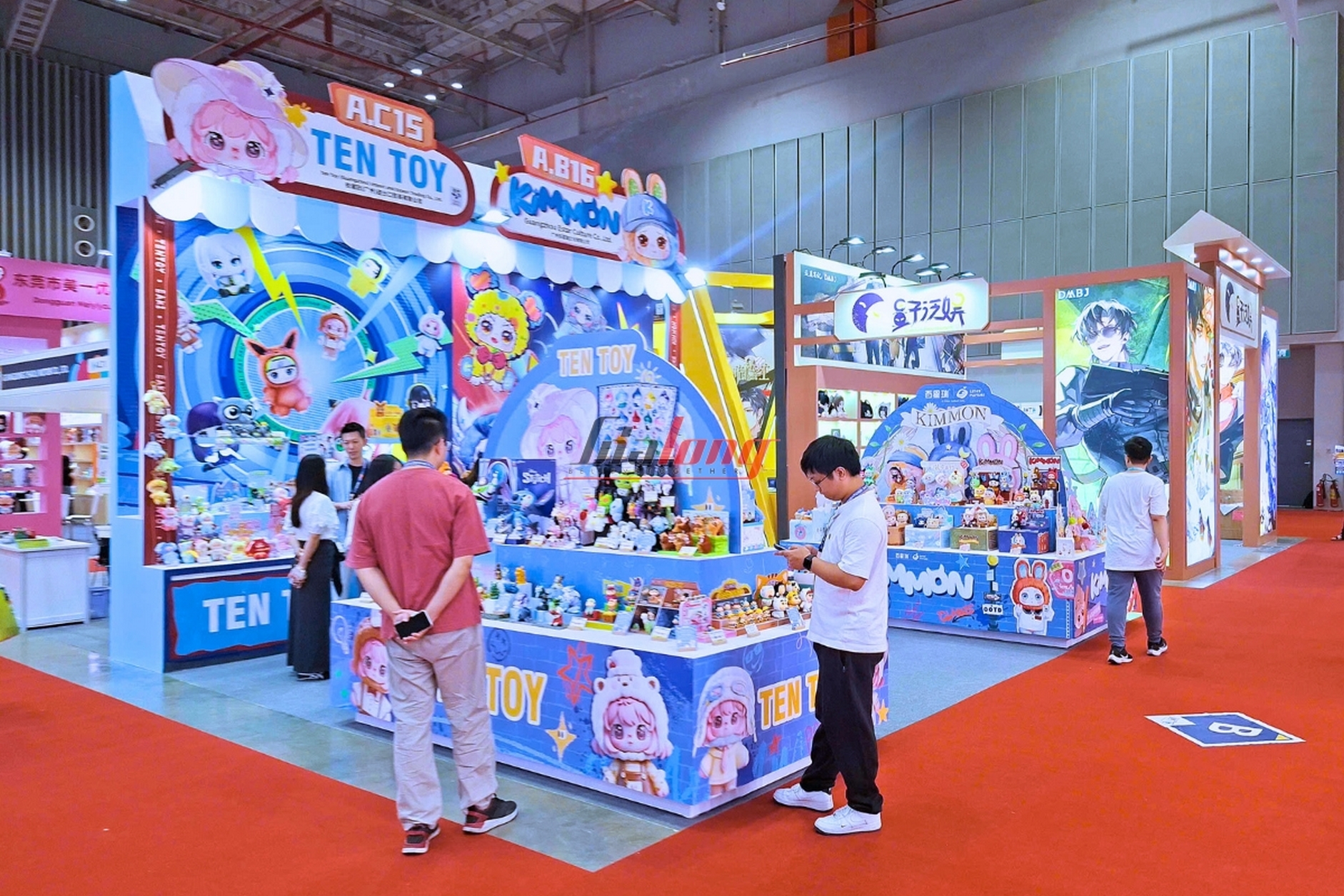 IBTE 2025 - Gia Long completes the design and construction of the ASTRA - KIMMON - PRESIDENTZT - DONGGUAN - YACHAO - OEM - CHARMY - HOLA - TIANXING exhibition booth complex.