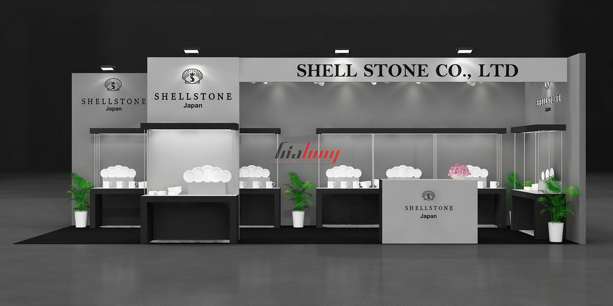 2025 年越南生活时尚博览会 - ShellStone 展位群设计与搭建完成，Eschbach Tan Dinh